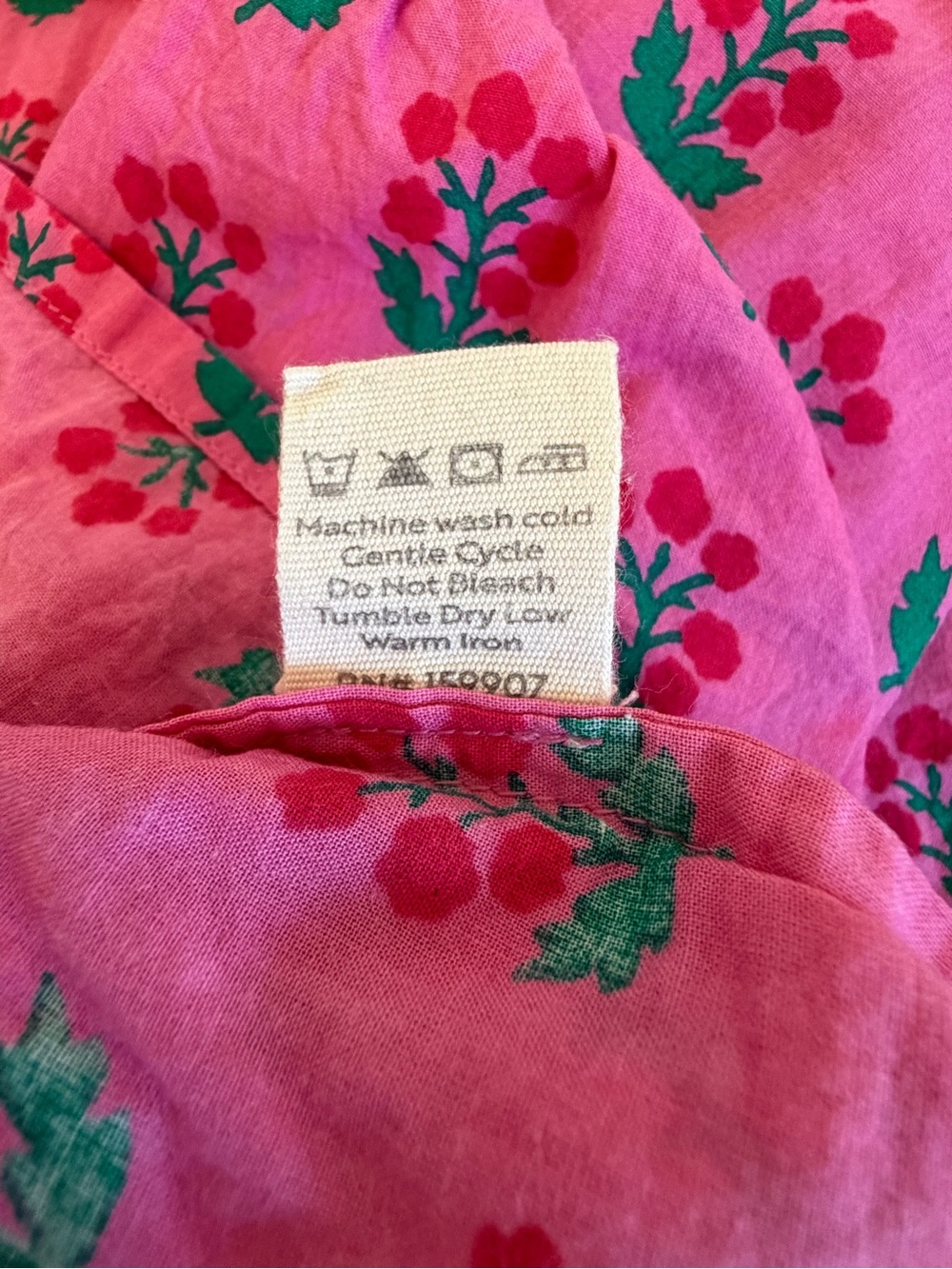 Printfresh Pink Floral Peasant Blouse - Picture 14 of 16